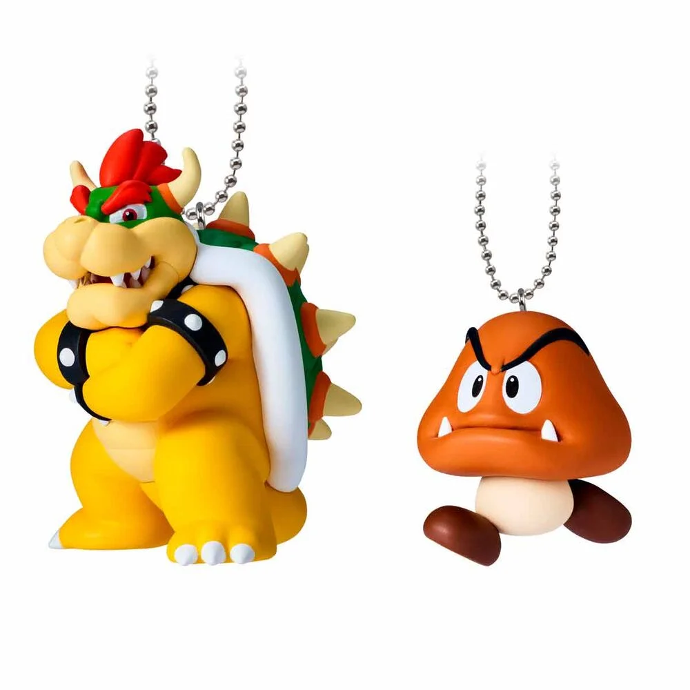 Super Mario Bros Surprise figure keychain 5.4cm - 1 Unidade